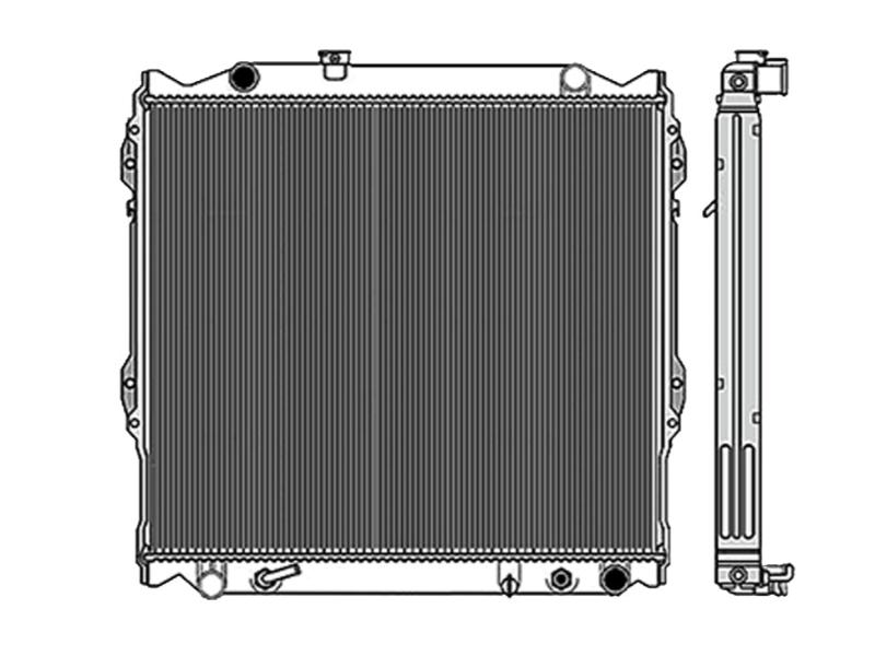 Radiatore - Toyota Land Cruiser KZJ/KDJ 90