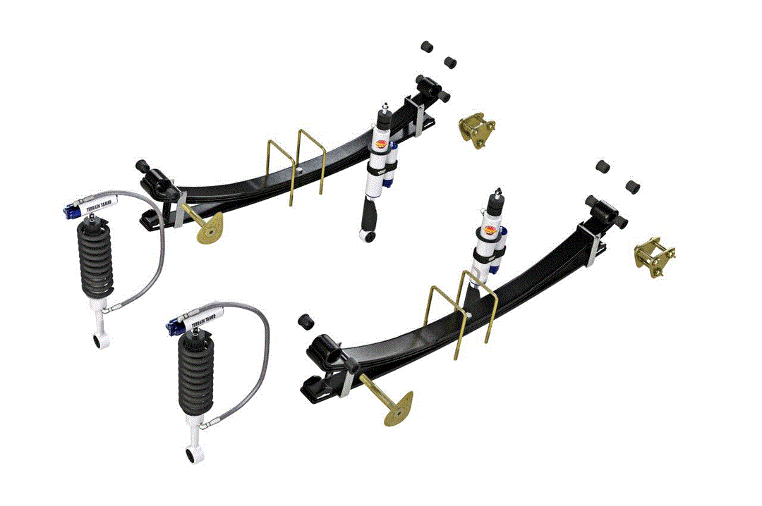 Kit rialzo + 4 cm - Nissan Navara D40 dal 2005 AL 2015