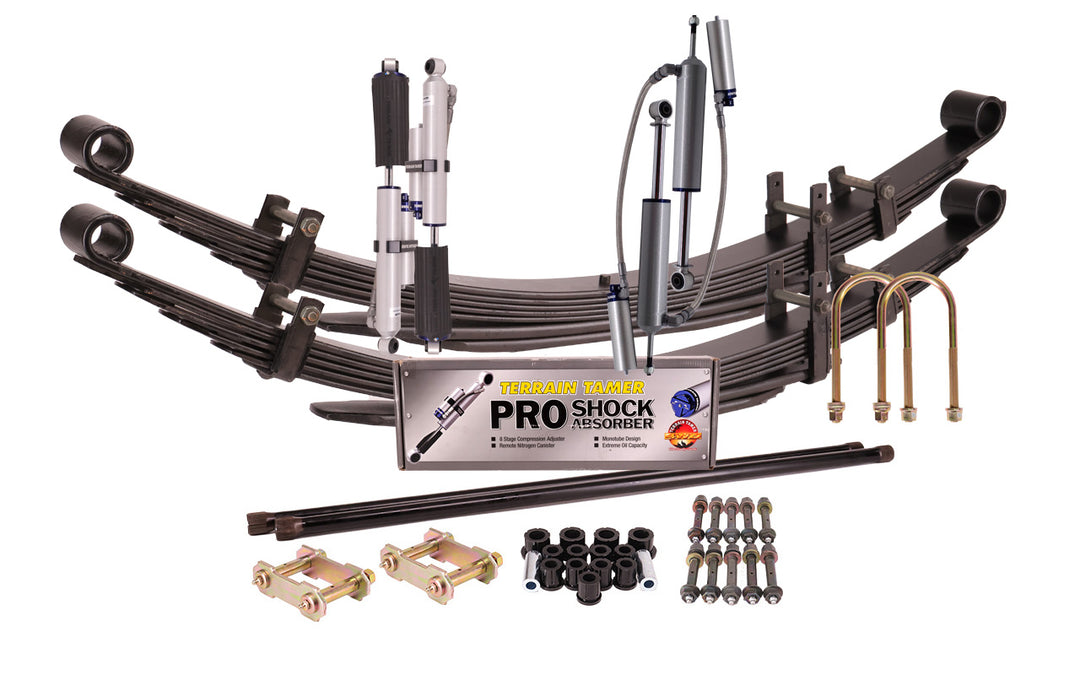 Kit rialzo + 4 cm - Isuzu D-Max dal 2003 al 2012