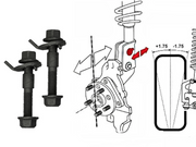 Bulloni regolazione camber - Suzuki New grand Vitara
